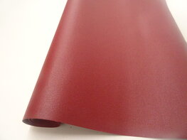 Wijnrood buckram boekbinderslinnen