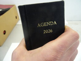 leren zakagenda 2026