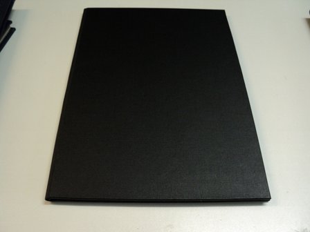 a3 zwart boek