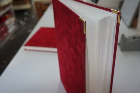 A4 donker rood sinterklaasboek