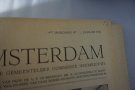 Ingebonden Ons Amsterdam jaargang 4 1952
