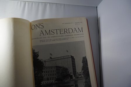 Ingebonden Ons Amsterdam jaargang 6 1954