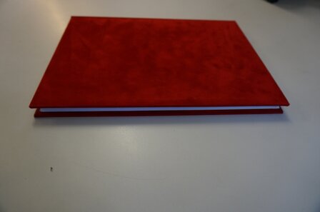 rood fleece boek