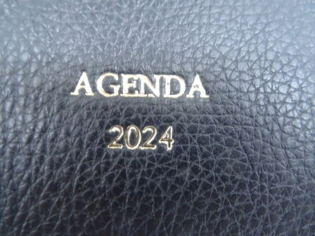 2024 Buroagenda leer