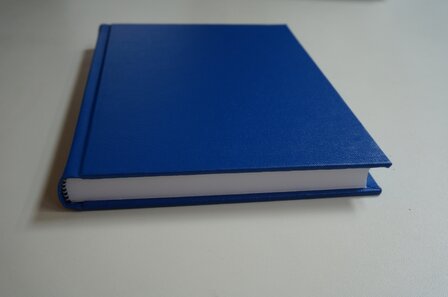 blauw notitieboek a5