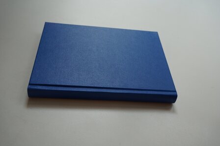 blauw notitieboek a5