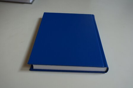 blauw notitieboek a5