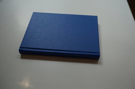 blauw notitieboek a5