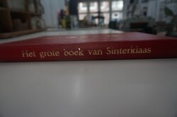 kunstlederen rood sinterklaasboek