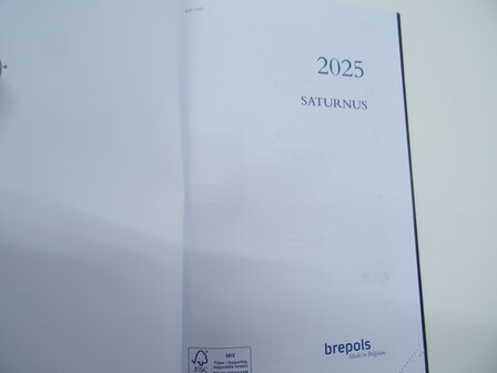 2025 Buroagenda leer