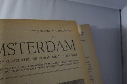 Ingebonden Ons Amsterdam jaargang 2 1950