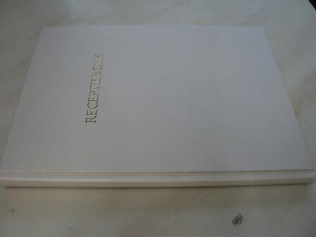 Blanco gastenboek