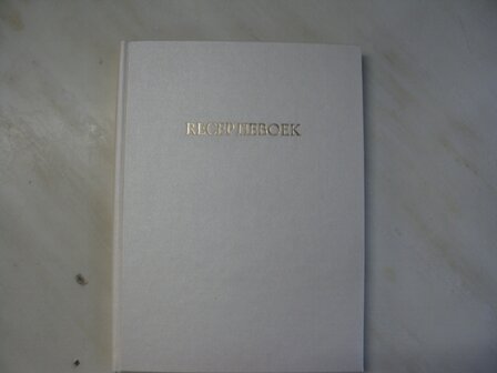 Blanco gastenboek