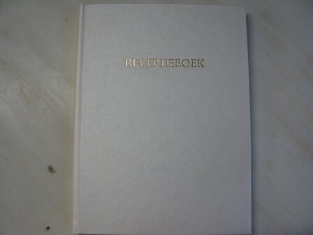 Blanco gastenboek