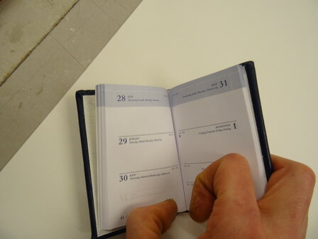 kleine pocketagenda 2025