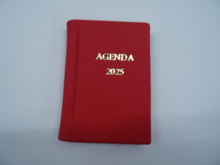 kleine pocketagenda 2025