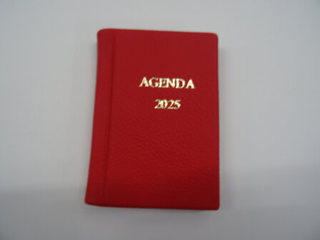 kleine pocketagenda 2025