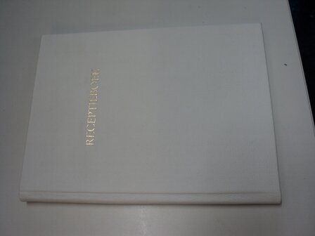lederen receptieboek