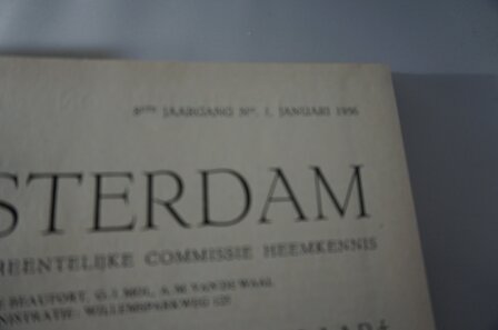 Ingebonden Ons Amsterdam jaargang 8 1956