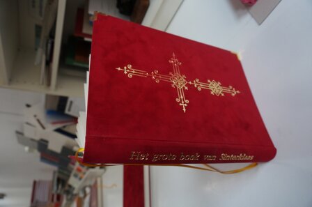  donker rood sinterklaasboek