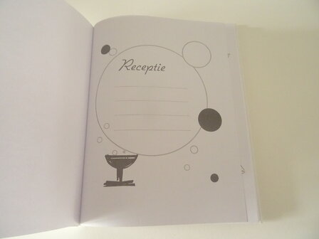 Gastenboek receptie