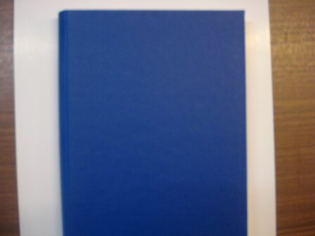 blauwe linnen dummy a4