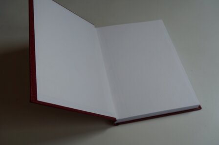 blauwe linnen dummy a4