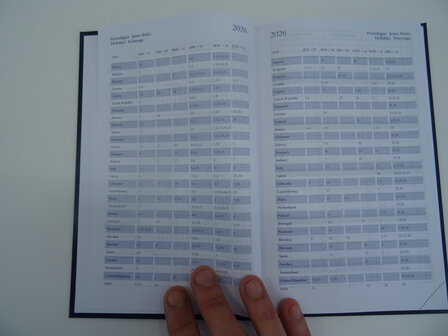 Agenda Brepols saturnus