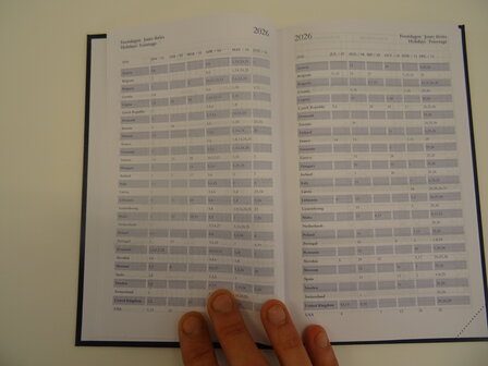 Agenda Brepols saturnus