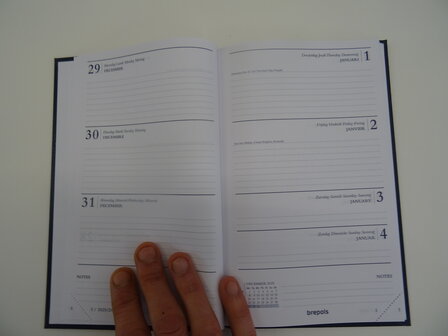 Agenda Brepols saturnus