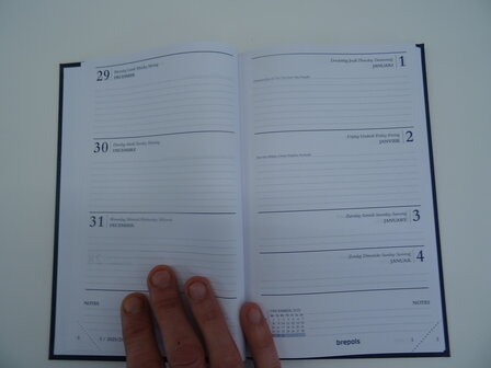 Agenda Brepols saturnus