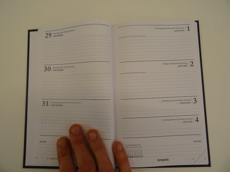 Agenda Brepols saturnus