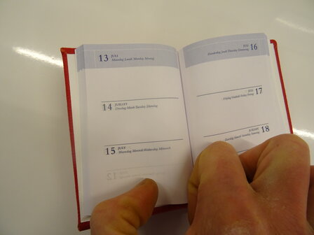 kleine pocketagenda 2026