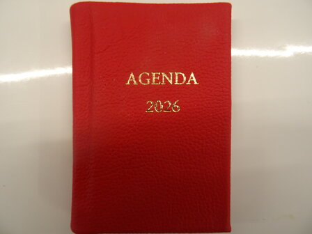 kleine pocketagenda 2026