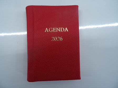 kleine pocketagenda 2026