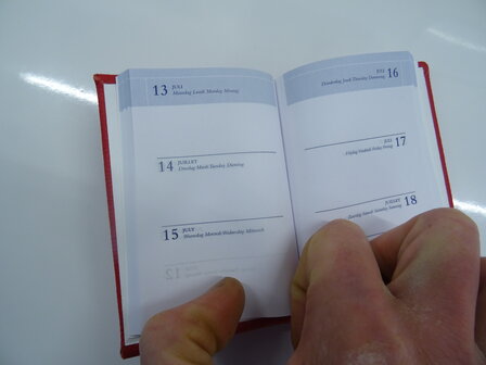 kleine pocketagenda 2026