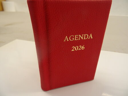 kleine pocketagenda 2026