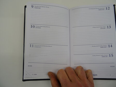 2026 Buroagenda leer