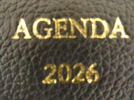 2026 Buroagenda leer