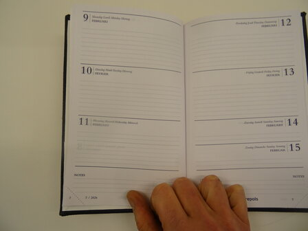 2026 Buroagenda leer