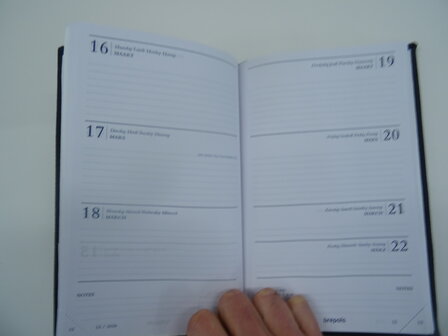 2026 Buroagenda leer
