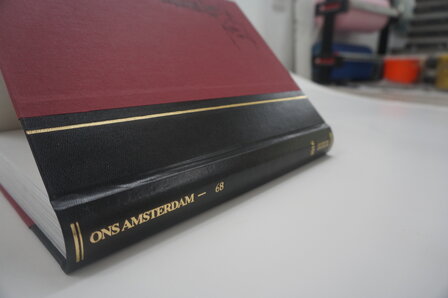 Ingebonden jaargangen tijdschrift ons Amsterdam 1962 t/m 2025