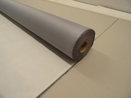 grijs stoffig linnen