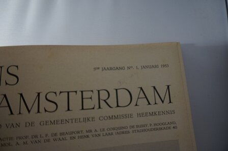 Ingebonden Ons Amsterdam jaargang 5 1953