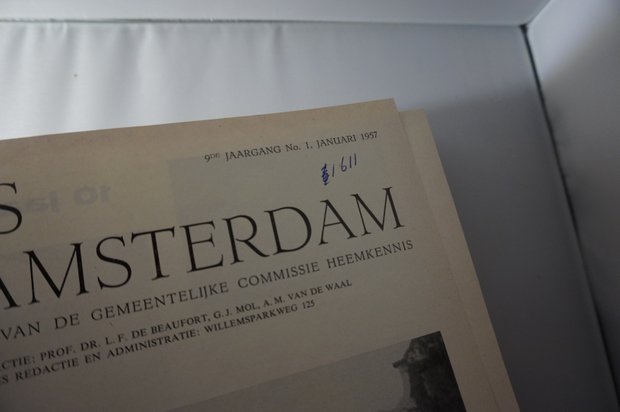 Ingebonden Ons Amsterdam jaargang 9 1957