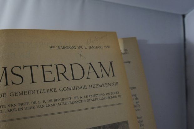 Ingebonden Ons Amsterdam jaargang 2 1950