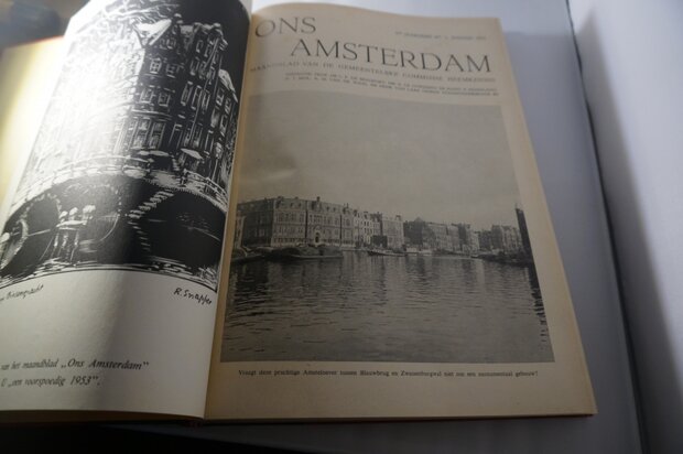 Ingebonden Ons Amsterdam jaargang 5 1953