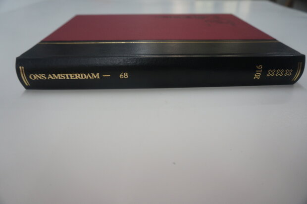 Ingebonden jaargangen tijdschrift ons Amsterdam 1962 t/m 1998
