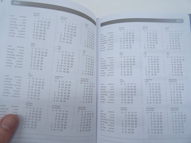 2024 Buroagenda leer