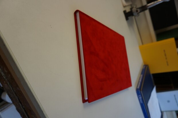 rood fleece boek